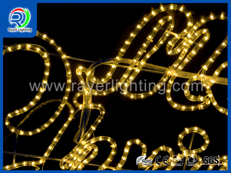rope motif lights