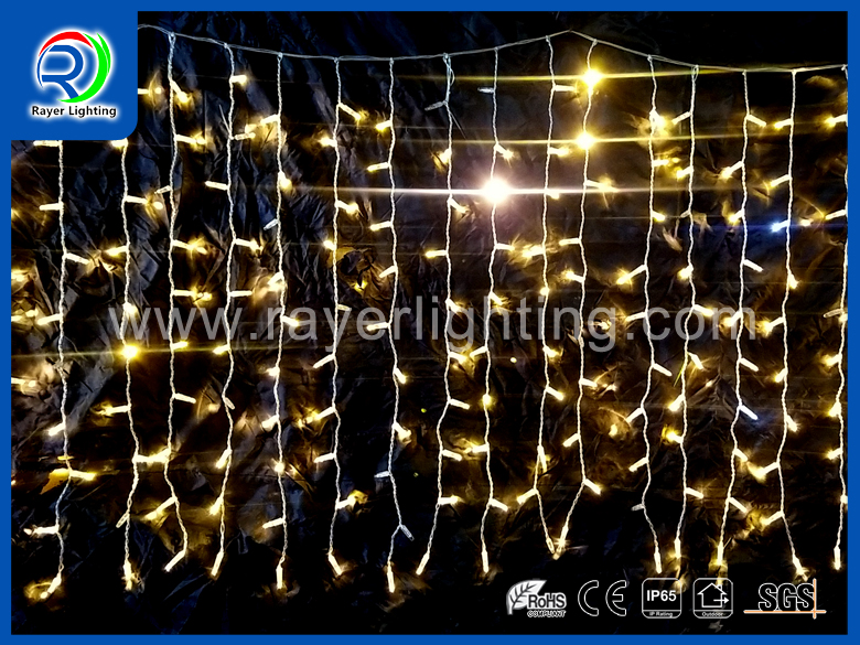 red led curtain lights