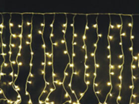 warm white led curtain light 3m