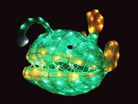 LED anglerfish decoration