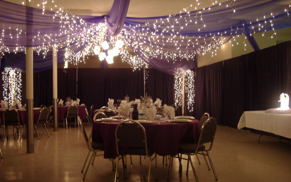 Indoor wedding lights