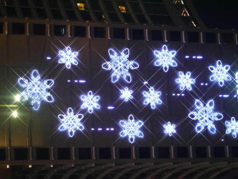 led snowflake lights